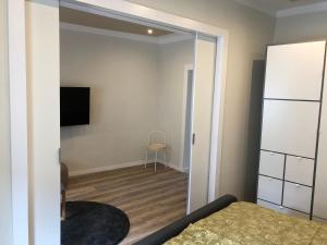 Postel nebo postele na pokoji v ubytování Ferienwohnung Schlich