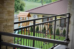 Balkón nebo terasa v ubytování Jazmin apartmány