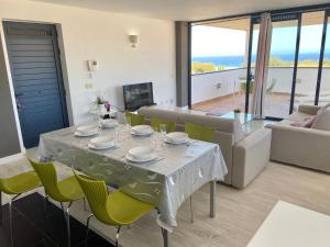 Posezení v ubytování Ocean View Apartament
