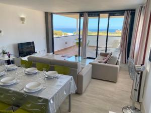 Posezení v ubytování Ocean View Apartament
