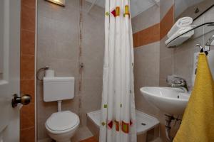 Koupelna v ubytování Apartman Toni