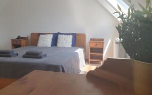 Posteľ alebo postele v izbe v ubytovaní B6 Apartman