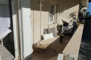 Balkón alebo terasa v ubytovaní APARTAMENTO 1ª LINEA DE MAR CAMBRILS VILAFORTUNY