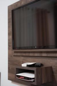 TV a/nebo společenská místnost v ubytování Hotel Nuanti