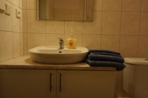 Koupelna v ubytování Harrachov Apartmán 206