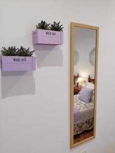 Postel nebo postele na pokoji v ubytování Apartamentos Marsó