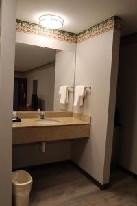 Koupelna v ubytování Express Inn & Suites Eugene