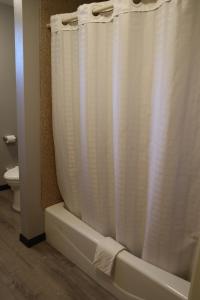 Koupelna v ubytování Express Inn & Suites Eugene