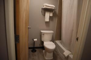 Koupelna v ubytování Express Inn & Suites Eugene