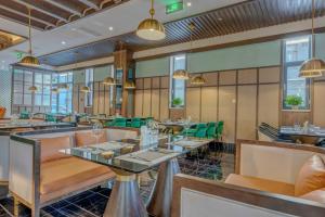 Istumisnurk majutusasutuses Happy Dragon City Culture Hotel-Tianjin Draum Tower & Dayuecheng shopping mall