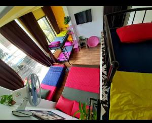 Homestay Xì Trum的休息区