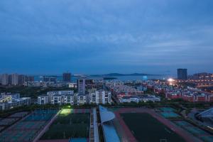 Nespecifikovaný výhled na destinaci Huangdao nebo výhled na město při pohledu z hotelu