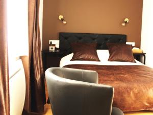 Postel nebo postele na pokoji v ubytování Appart Hotel Relax Spa