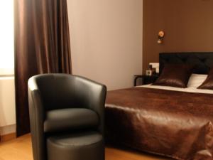Postel nebo postele na pokoji v ubytování Appart Hotel Relax Spa