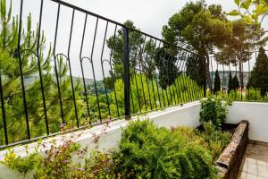 Vonkajšia záhrada v ubytovaní Casa rural la ermita de Anna