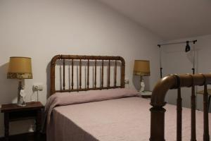 Postel nebo postele na pokoji v ubytování “La Casa del Guarda”