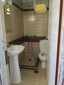Koupelna v ubytování Madalenas B&B