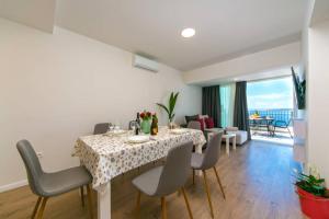 Posezení v ubytování Apartman Macan