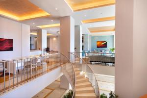 TV a/nebo společenská místnost v ubytování Arum Barut Collection - Ultra All Inclusive