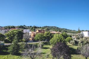 a view of a city with trees and buildings at B&B Casa Marconi in Lamezia Terme