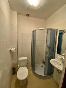 Kúpeľňa v ubytovaní Ametyst Apartments