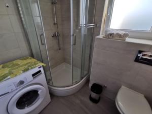 Kúpeľňa v ubytovaní Apartmani Eden Vrsi Mulo