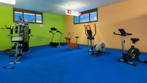 Palestra o centro fitness di Ferienhaus Adonis