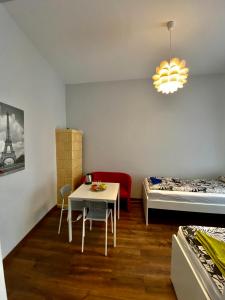Kuchyňa alebo kuchynka v ubytovaní Ametyst Apartments