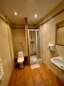 Kúpeľňa v ubytovaní Ametyst Apartments