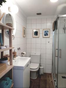 A bathroom at Estudio Pies de Arena