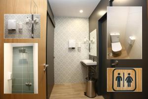 dpaso Urban Hostel的一间浴室