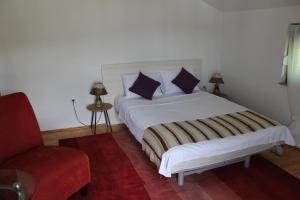 Postel nebo postele na pokoji v ubytování Casa Botanica