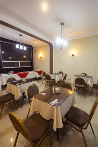 Posezení v ubytování Hotel Suite Plaza