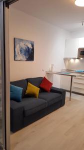 A kitchen or kitchenette at VV Canteras Sol y Playa