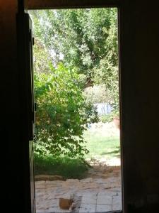 O grădină în afara Studio in Byoum by Qaroun lake in Fayoum