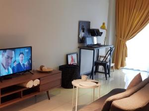 Televisyen dan/atau pusat hiburan di Aeropod Sovo Studio - Laxzone Suite