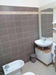 Koupelna v ubytování B&B A Casa di Lilla