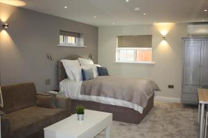 Cama ou camas em um quarto em Frinton Escapes