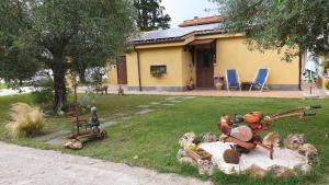 حديقة خارج L'Antico Vigneto