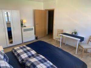 Kuchyň nebo kuchyňský kout v ubytování Ferienwohnung Wippsteert - 5 Sterne - mit Balkon und Pkw Stellplatz