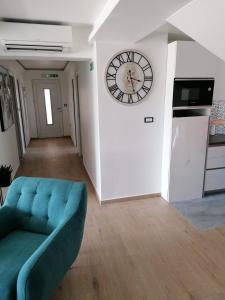 Kuchyň nebo kuchyňský kout v ubytování Apartmani Karla