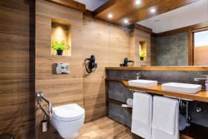 Koupelna v ubytování Hotel Antantie