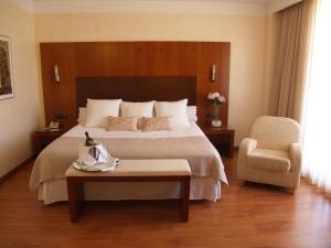 Postel nebo postele na pokoji v ubytování Hotel Montera Plaza