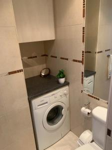 Koupelna v ubytování Palmeras Suite Fuengirola