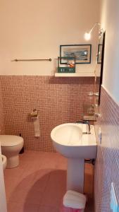 ห้องน้ำของ Agriturismo Rossococomero