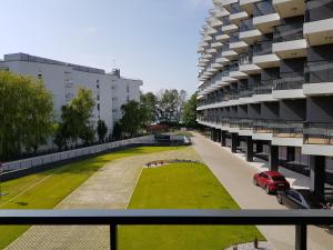 Budynek, w którym mieści się apartament