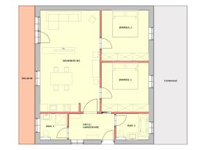 Půdorys ubytování Apartment "Künstlhäusl"