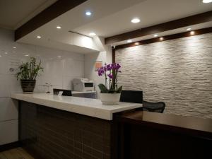 Vstupní hala nebo recepce v ubytování Flushing Central Hotel 88
