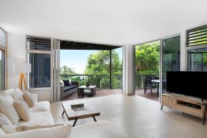 
A seating area at Peppers Noosa Resort and Villas
