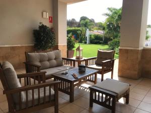 Posezení v ubytování Hotel Montera Plaza